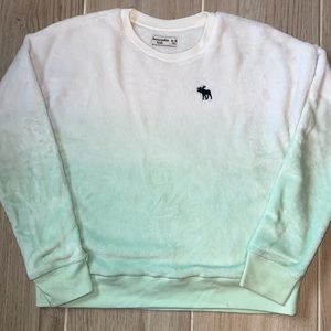 Ombre Fluffy Sweater, Abercrombie Kids